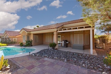 PRIVATE POOL ON THE GOLF COURSE WITH MOUNTAIN VIEWS- This on Highland Falls Golf Club in Nevada - for sale on GolfHomes.com, golf home, golf lot