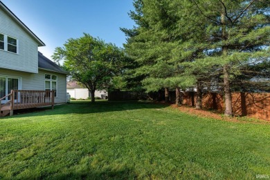 This lightly lived in two story has been well maintained on Cascades Golf Course in Indiana - for sale on GolfHomes.com, golf home, golf lot