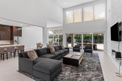 Step into this exquisitely renovated home, where modern design on Polo Club of Boca Raton in Florida - for sale on GolfHomes.com, golf home, golf lot