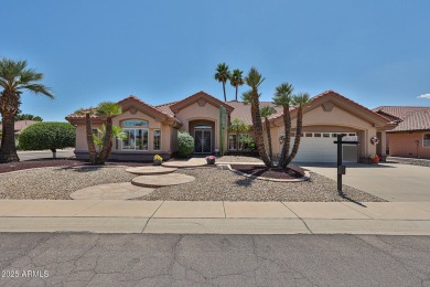 Pride of ownership shows on this executive home on the golf on Trail Ridge Golf Course in Arizona - for sale on GolfHomes.com, golf home, golf lot