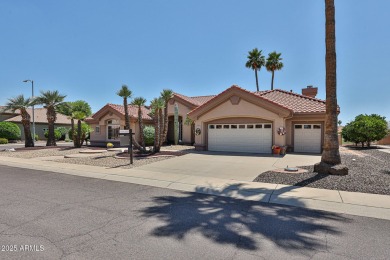 Pride of ownership shows on this executive home on the golf on Trail Ridge Golf Course in Arizona - for sale on GolfHomes.com, golf home, golf lot