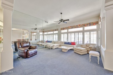 Pride of ownership shows on this executive home on the golf on Trail Ridge Golf Course in Arizona - for sale on GolfHomes.com, golf home, golf lot