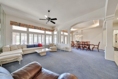 Pride of ownership shows on this executive home on the golf on Trail Ridge Golf Course in Arizona - for sale on GolfHomes.com, golf home, golf lot