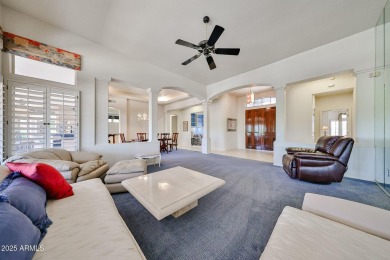 Pride of ownership shows on this executive home on the golf on Trail Ridge Golf Course in Arizona - for sale on GolfHomes.com, golf home, golf lot