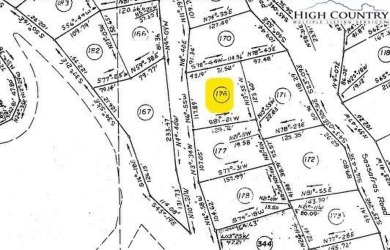 This buildable third acre lot is located close to Buckeye Lake on Beech Mountain Club in North Carolina - for sale on GolfHomes.com, golf home, golf lot