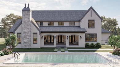 This estate by PCH has an extraordinary curb appeal with mix of on Firethorne Country Club in North Carolina - for sale on GolfHomes.com, golf home, golf lot