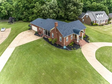 Executive Style Home Built for Entertaining with Golf Course on Covington Country Club in Tennessee - for sale on GolfHomes.com, golf home, golf lot