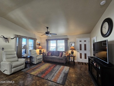 Meticulously maintained 2BD, 2BA home with two storage sheds and on Viewpoint Golf Resort in Arizona - for sale on GolfHomes.com, golf home, golf lot