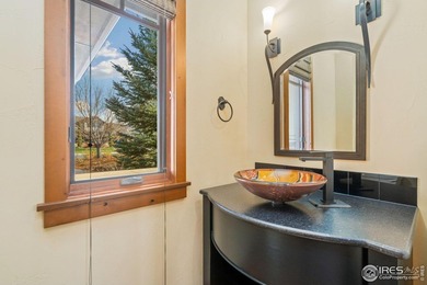 Exquisite Custom Home with Mountain and Golf Course on Harmony Golf Club in Colorado - for sale on GolfHomes.com, golf home, golf lot