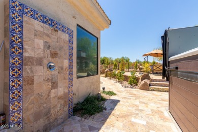 This beautiful property backs to #10 tee box on the Ranch golf on Tonto Verde Golf Club in Arizona - for sale on GolfHomes.com, golf home, golf lot
