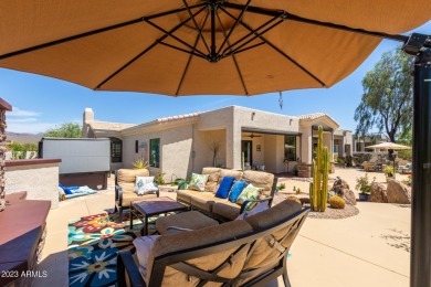 This beautiful property backs to #10 tee box on the Ranch golf on Tonto Verde Golf Club in Arizona - for sale on GolfHomes.com, golf home, golf lot