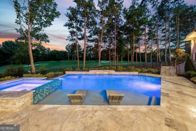 Experience timeless luxury at 4020 Cottage Park Ct, nestled on Manor Golf and Country Club in Georgia - for sale on GolfHomes.com, golf home, golf lot