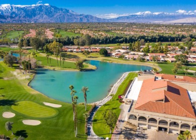 Spacious, expanded Augusta model with clubhouse and big mountain on Palm Desert Resort Country Club in California - for sale on GolfHomes.com, golf home, golf lot