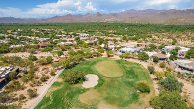 This beautiful property backs to #10 tee box on the Ranch golf on Tonto Verde Golf Club in Arizona - for sale on GolfHomes.com, golf home, golf lot