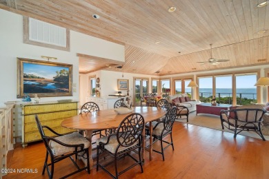 This classic, oceanfront four-bedroom home with an elevator is on The Country Club of the Crystal Coast in North Carolina - for sale on GolfHomes.com, golf home, golf lot