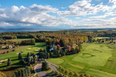 With views of Lake Michigan, this flat open parcel is situated on Crooked Tree Golf Club in Michigan - for sale on GolfHomes.com, golf home, golf lot