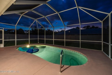 Discover tranquility in this beautiful 3-bedroom, 2-bathroom on St. Augustine Shores Golf Club in Florida - for sale on GolfHomes.com, golf home, golf lot