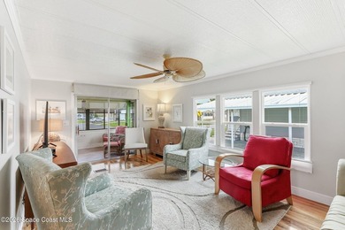 Come see this magnificently updated 2BR/2BA home in the heart of on Barefoot Bay Golf Course in Florida - for sale on GolfHomes.com, golf home, golf lot