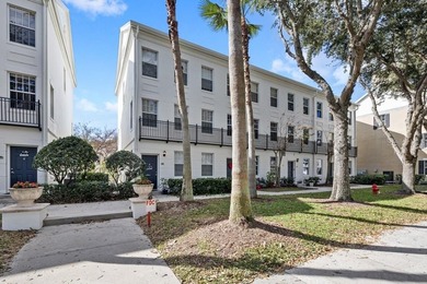 Nestled on one of Celebration's picturesque, tree-lined streets on Celebration Golf Club in Florida - for sale on GolfHomes.com, golf home, golf lot