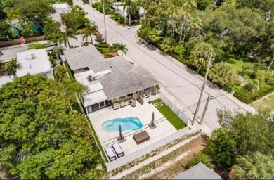 Experience coastal farmhouse charm in the highly sought-after on Lake Worth Municipal Golf Course in Florida - for sale on GolfHomes.com, golf home, golf lot