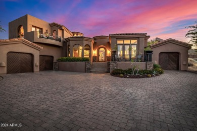 Discover this awe-inspiring, custom Pinnacle Canyon home sitting on The Estancia Club in Arizona - for sale on GolfHomes.com, golf home, golf lot