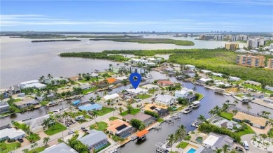 Experience Luxury Coastal Living in this expansive FOUR (4) Bed on Fort Myers Beach and Golf Club in Florida - for sale on GolfHomes.com, golf home, golf lot