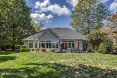 Location, location, location! This beautiful custom-built home on Toqua Golf Course - Loudon County in Tennessee - for sale on GolfHomes.com, golf home, golf lot