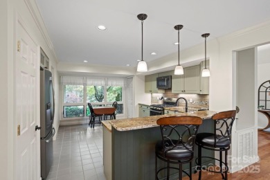 Spectacular freestanding villa perched on a private, gorgeous on Kenmure Country Club in North Carolina - for sale on GolfHomes.com, golf home, golf lot