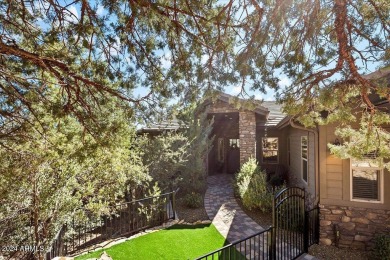 Built in 2018, this custom home is tucked away in the serene on Capital Canyon Club in Arizona - for sale on GolfHomes.com, golf home, golf lot