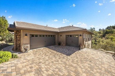 Built in 2018, this custom home is tucked away in the serene on Capital Canyon Club in Arizona - for sale on GolfHomes.com, golf home, golf lot