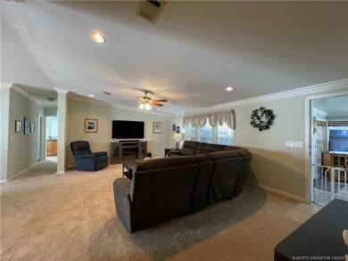 Wow this home has it all!! New A/C, new flooring & fans w/lights on Indianwood Golf and Country Club in Florida - for sale on GolfHomes.com, golf home, golf lot