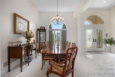 All brick custom built 4500 sqft  5 bedroom, 3.5 bath walk-out on Stone Water Country Club in Michigan - for sale on GolfHomes.com, golf home, golf lot