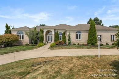 All brick custom built 4500 sqft  5 bedroom, 3.5 bath walk-out on Stone Water Country Club in Michigan - for sale on GolfHomes.com, golf home, golf lot