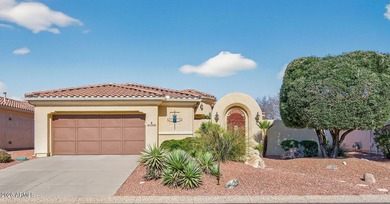 Mission-style charm meets resort living in this beautifully on Corte Bella Golf Club in Arizona - for sale on GolfHomes.com, golf home, golf lot
