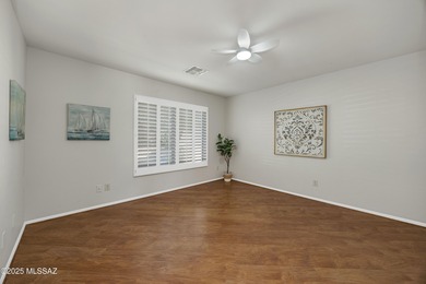 Set on a prime corner lot, this beautifully maintained Laredo on Saddlebrooke Golf Course in Arizona - for sale on GolfHomes.com, golf home, golf lot