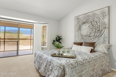 Set on a prime corner lot, this beautifully maintained Laredo on Saddlebrooke Golf Course in Arizona - for sale on GolfHomes.com, golf home, golf lot