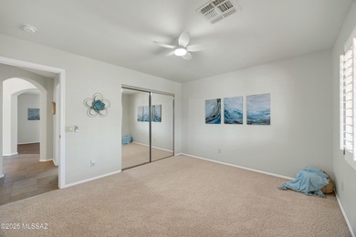 Set on a prime corner lot, this beautifully maintained Laredo on Saddlebrooke Golf Course in Arizona - for sale on GolfHomes.com, golf home, golf lot