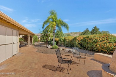 Set on a prime corner lot, this beautifully maintained Laredo on Saddlebrooke Golf Course in Arizona - for sale on GolfHomes.com, golf home, golf lot