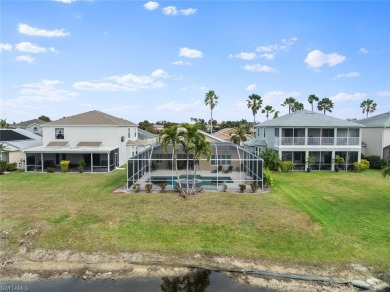 Stunning lakefront Augusta floor plan home, featuring 3 bedrooms on Stoneybrook Golf Club in Florida - for sale on GolfHomes.com, golf home, golf lot