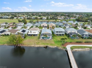 Stunning lakefront Augusta floor plan home, featuring 3 bedrooms on Stoneybrook Golf Club in Florida - for sale on GolfHomes.com, golf home, golf lot