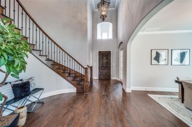 Custom Belclaire Home in The Tribute - Gated Golf Course on The Tribute At the Colony in Texas - for sale on GolfHomes.com, golf home, golf lot