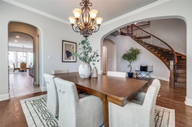 Custom Belclaire Home in The Tribute - Gated Golf Course on The Tribute At the Colony in Texas - for sale on GolfHomes.com, golf home, golf lot