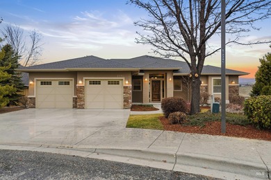 Custom luxury meets breathtaking scenery in this exceptional on Quail Hollow Golf Club in Idaho - for sale on GolfHomes.com, golf home, golf lot