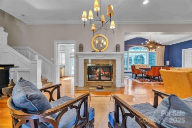 Stately and spacious, this 5BR/4.5BA home in desirable Shannon on Statesville Country Club in North Carolina - for sale on GolfHomes.com, golf home, golf lot