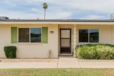 Check out this 1-bedroom townhome in a vibrant 55+community near on Sun City Country Club in Arizona - for sale on GolfHomes.com, golf home, golf lot
