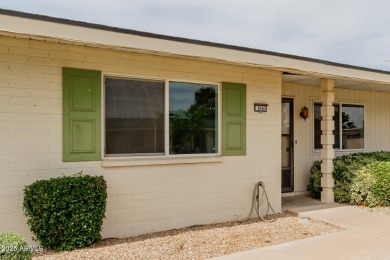 Check out this 1-bedroom townhome in a vibrant 55+community near on Sun City Country Club in Arizona - for sale on GolfHomes.com, golf home, golf lot