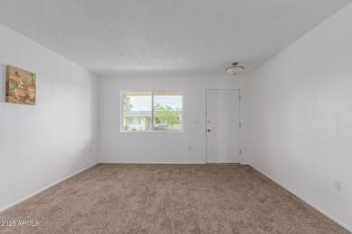 Check out this 1-bedroom townhome in a vibrant 55+community near on Sun City Country Club in Arizona - for sale on GolfHomes.com, golf home, golf lot