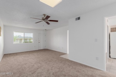Check out this 1-bedroom townhome in a vibrant 55+community near on Sun City Country Club in Arizona - for sale on GolfHomes.com, golf home, golf lot