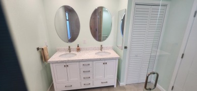 This newly renovated two-bedroom, two-bath residence exhibits on Palm Desert Greens Country Club in California - for sale on GolfHomes.com, golf home, golf lot