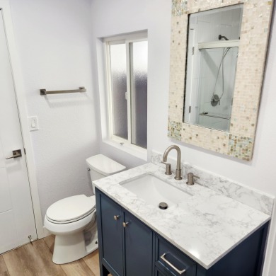 This newly renovated two-bedroom, two-bath residence exhibits on Palm Desert Greens Country Club in California - for sale on GolfHomes.com, golf home, golf lot
